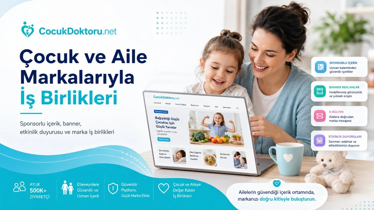 Çocuk ve aile markaları için reklam ve sponsorluk iş birlikleri