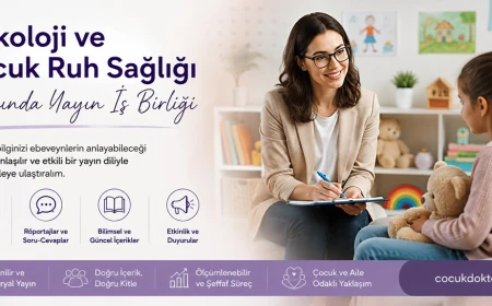 Psikoloji ve çocuk ruh sağlığı alanında yayın iş birliği