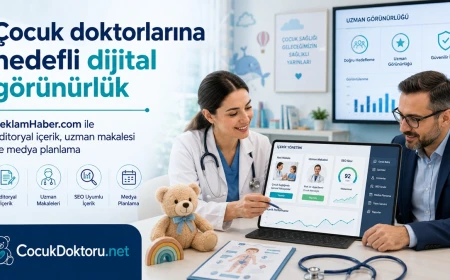 ReklamHaber.com çocuk doktorlarına hedefli dijital görünürlük sunuyor
